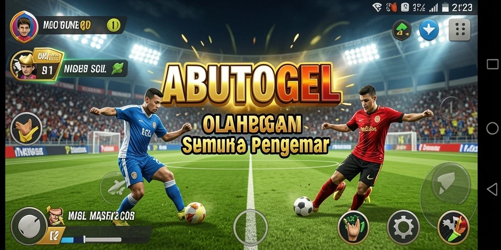 Tampilan gameplay ABUTOGEL yang seru dan interaktif.