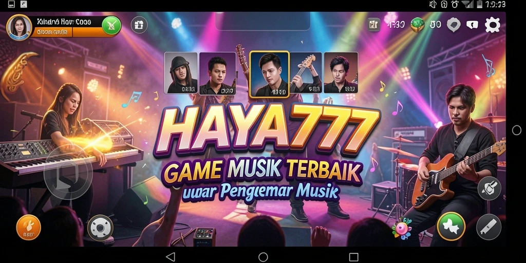 Tampilan gameplay HAYA777 yang interaktif dan menyenangkan.