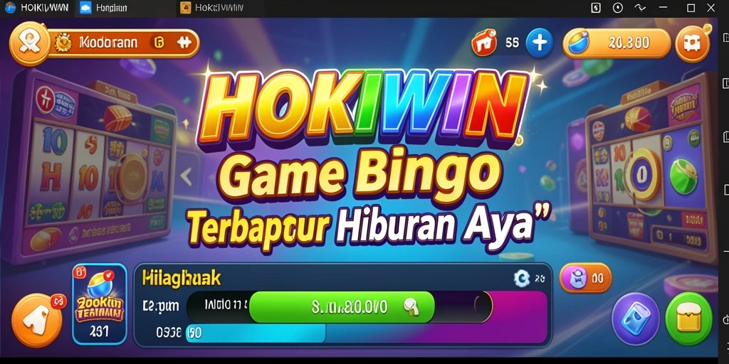 Gameplay seru dan menarik dari HOKIWIN di layar.