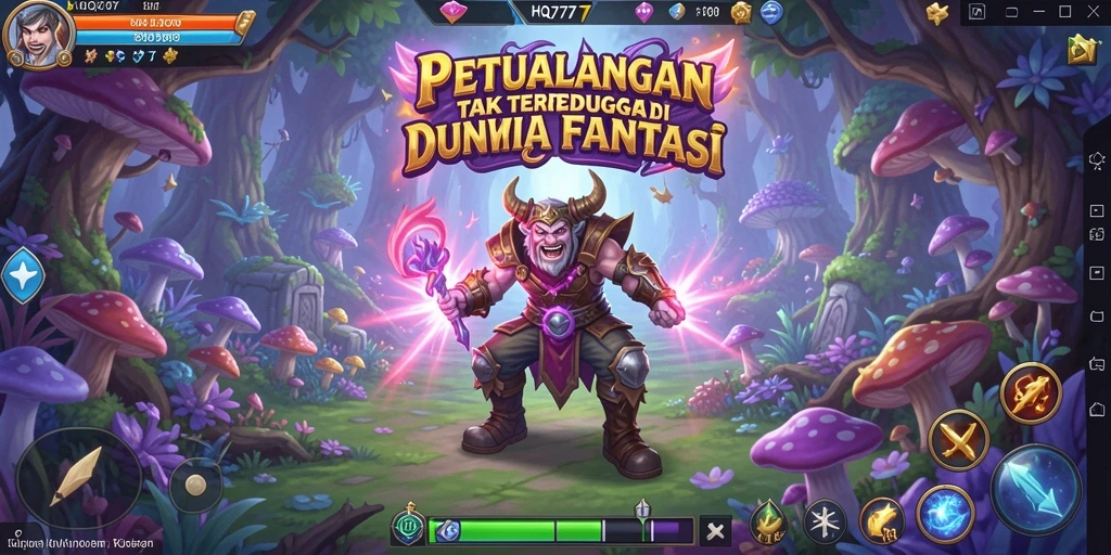 Tampilan gameplay HQ777 yang memukau dan penuh tantangan.
