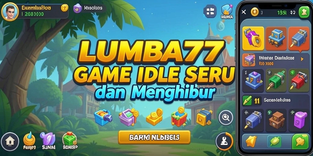 Tangkapan layar LUMBA77 menampilkan gameplay Idle yang mengasyikkan.