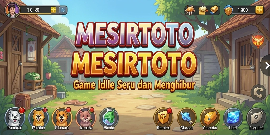 Tampilan gameplay MESIRTOTO yang mengasyikkan dan penuh warna.