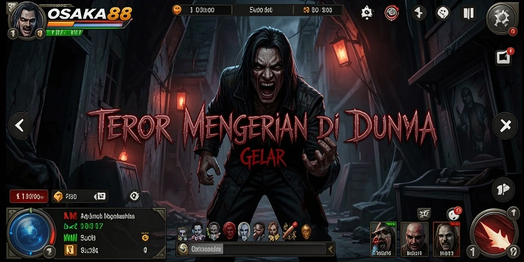 Menampilkan gameplay OSAKA88 dengan elemen Horror yang mendebarkan.