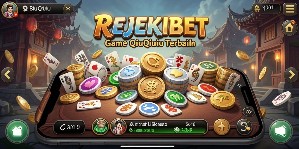Tampilan gameplay QiuQiu yang seru dan interaktif.